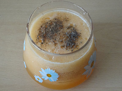 pepper and cardamom for kharbuja panaka or muskmelon juice