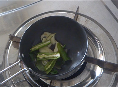 tempering for nimbe hannu saaru or lemon rasam