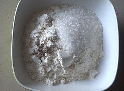 maida and sugar for malpuri recipe