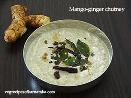 mavinakai-shunti chutney recipe