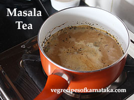 Masala tea recipe