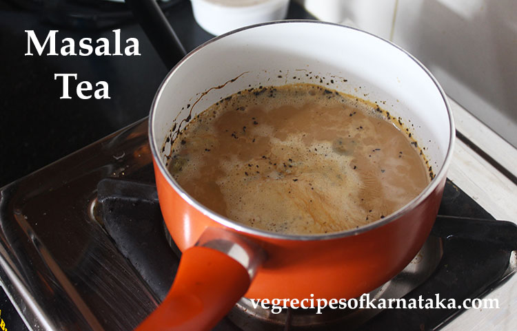 Masala tea recipe