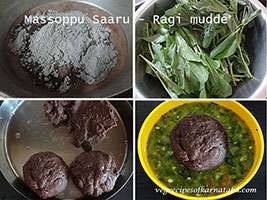 masoppu saaru raagi mudde recipe