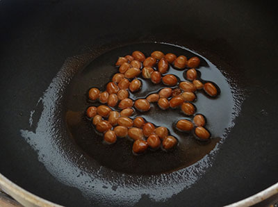 ground nut for mavinakai chitranna or mango rice