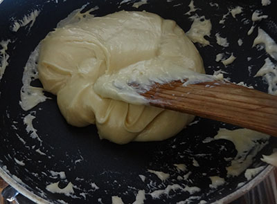 making milk peda or doodh peda