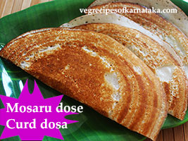 mosaru dose recipe