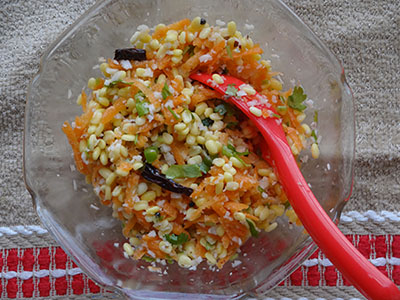 mung dal salad