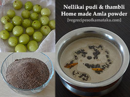 nellikai or amla powder recipe