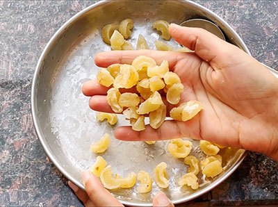 dried nellikai candy or amla candy recipe