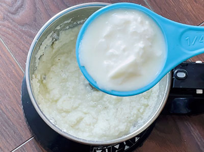 curd for nellikai tambli or amla tambuli recipe