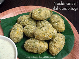 nuchinunde recipe