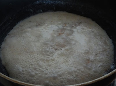 cooking oats for oats payasa or oats kheer