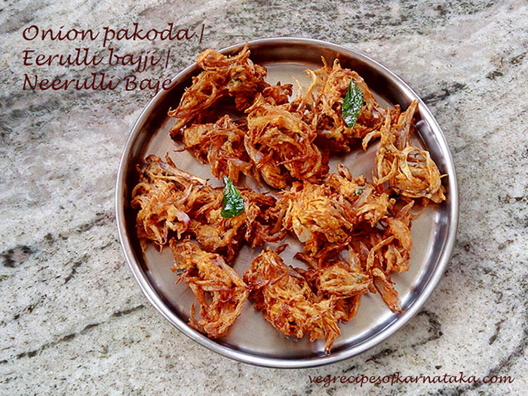 onion pakoda or eerulli bajji recipe