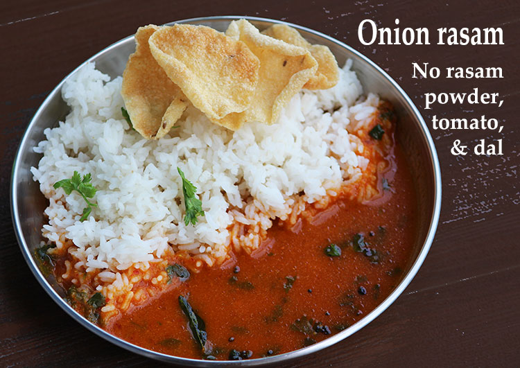 eerulli saaru, onion rasam recipe