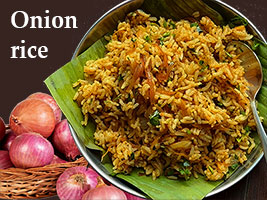 onion rice recipe