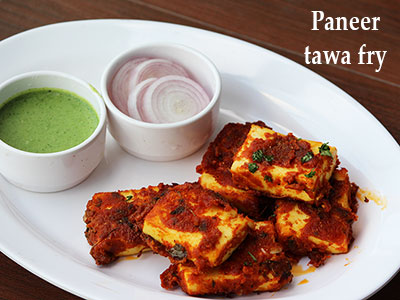 paneer tawa fry recipe