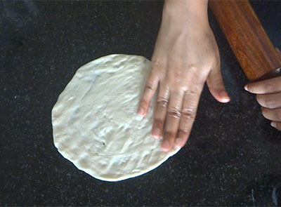 rolling hotel style plain paratha or kerala style parota