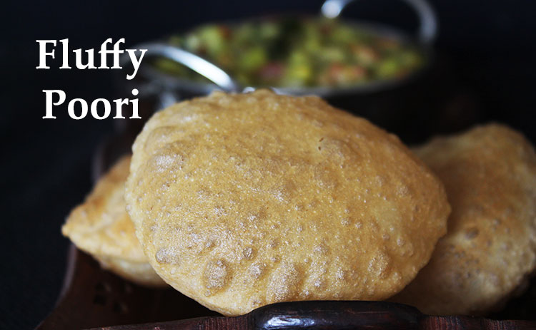 poori recipe, how to make poori