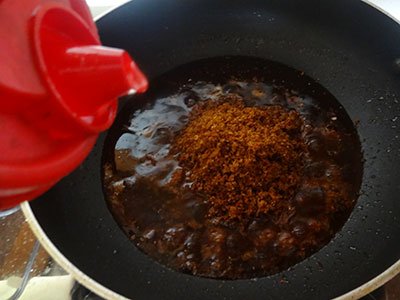 oil for Bangalore style puliyogare or tamarind rice