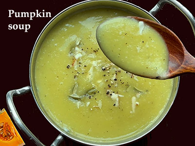 pumpkin soup recipe