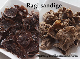 ragi sandige recipe