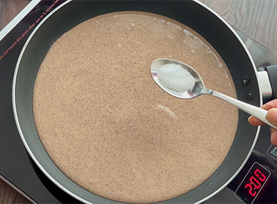 salt for ragi shavige or idiyappam recipe