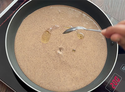 oil for ragi shavige or idiyappam recipe