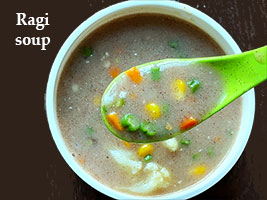 ragi soup recipe