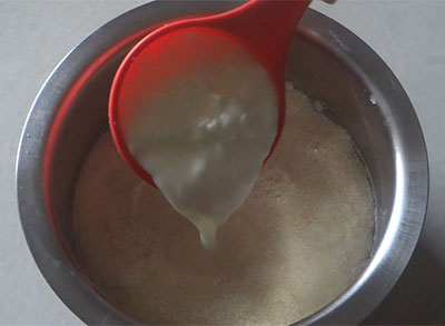 curd for instant set dosa or rava sponge dosa