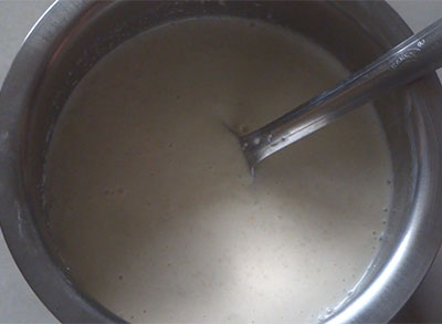 batter for instant set dosa or rava sponge dosa