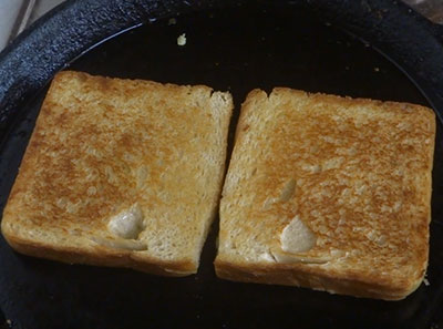 toasting rava bread toast recipe