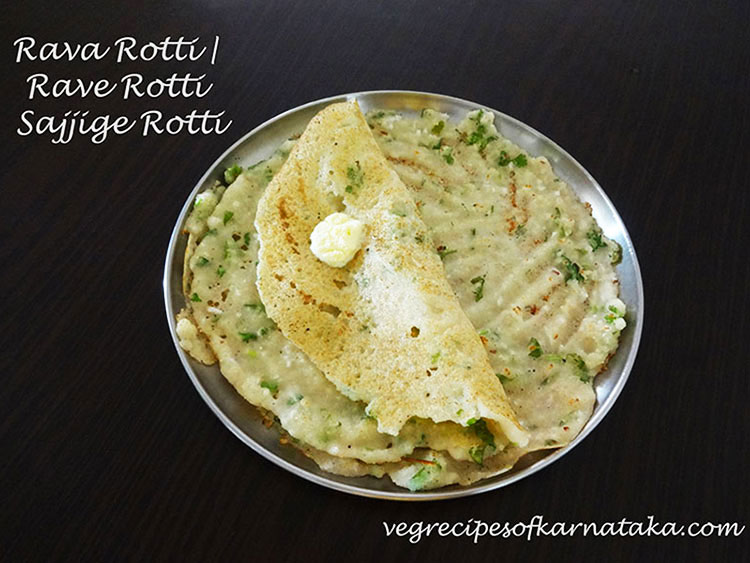 rava rotti or sajjige rotti