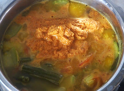 ground masala for temple style sambar recipe