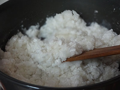 dough for seke undlaka or ammini kozhukattai