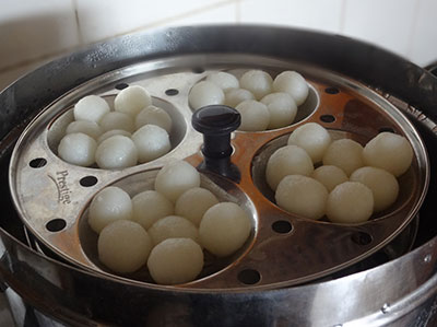 steamed seke undlaka orammini kozhukattai