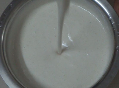 batter for set dosa or set dose