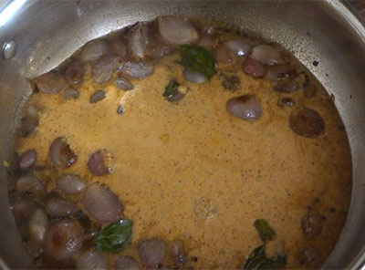 masala for small onion or eerulli gojju