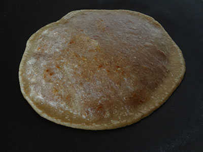 cooking wheat flour shenga holige or kadlekai obbattu