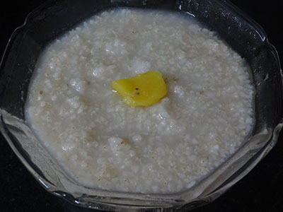 ghee for easy siridhanya or millet recipes