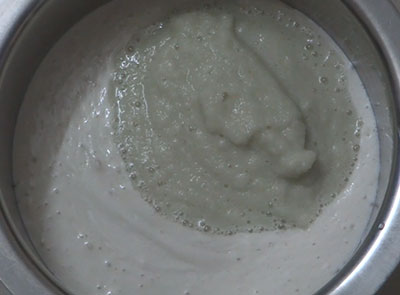 batter for sorekai dose or bottle gourd dosa