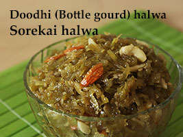 sorekai halwa recipe