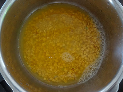 toor dal for southekayi sambar or southekai bol koddel