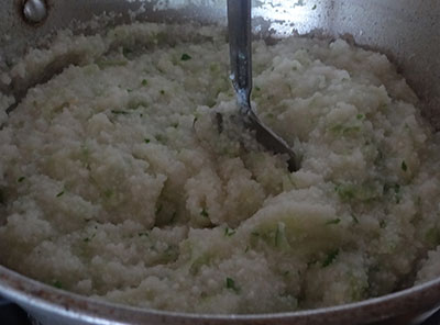 dough for southe pundi or unde kadubu