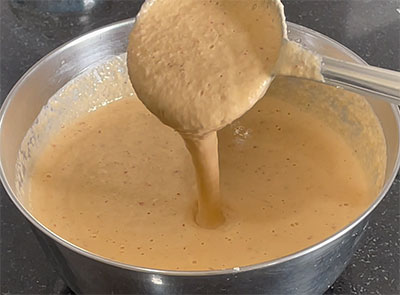 batter for southekai dose or cucumber dosa recipe