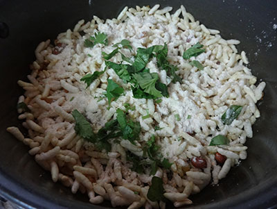 puffed rice and roasted gram powder for sukka girmit