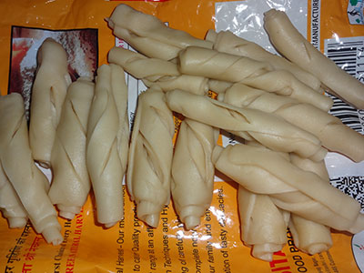 folding poori for suruli puri or suruli poori