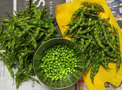 togarikalu or fresh pigeon peas recipes