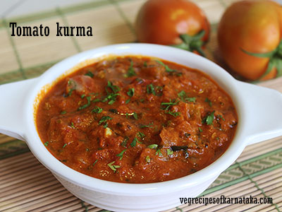 tomato kurma recipe