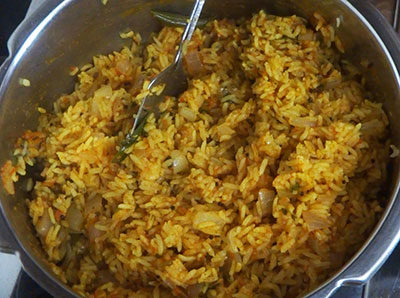 cooked tomato rice recipe