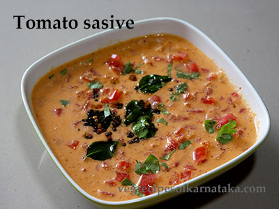 tomato sasive or tomato raita